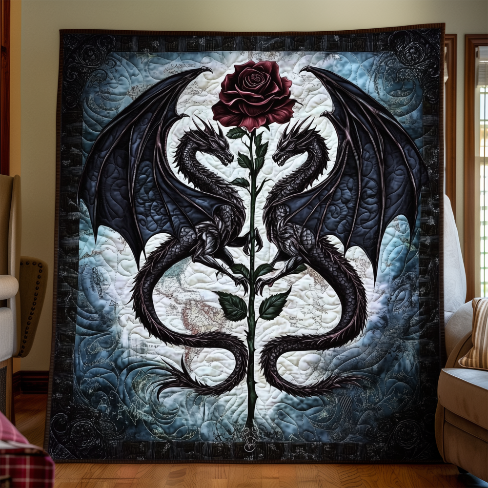 Twilight Embrace Quilted Blanket - Image 2