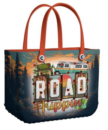 Adventure-Ready Road Trippin' Tote Bag - Durable, Stylish & Spacious For Travel Lovers