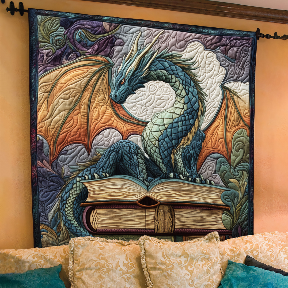 Twilight Guardian Quilted Blanket - Image 2