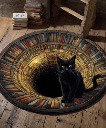 Abyss Watcher Quilted Round Mat