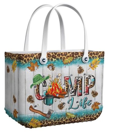 Stylish 'Camp Life' Tote Bag – Perfect For Outdoor Adventures & Everyday Use