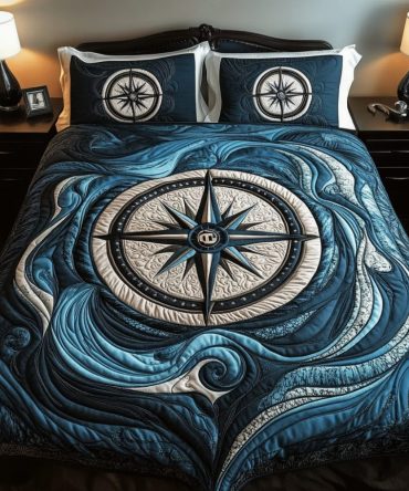 Adventure Awaits 3-Piece Quilted Bedding Set