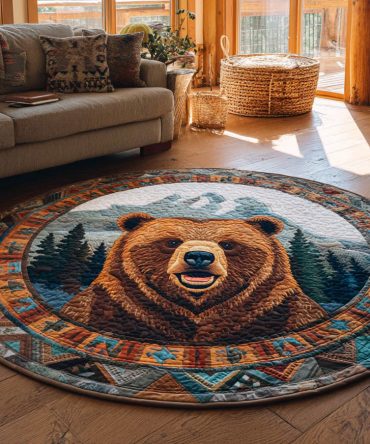 Alpine King Quilted Round Mat