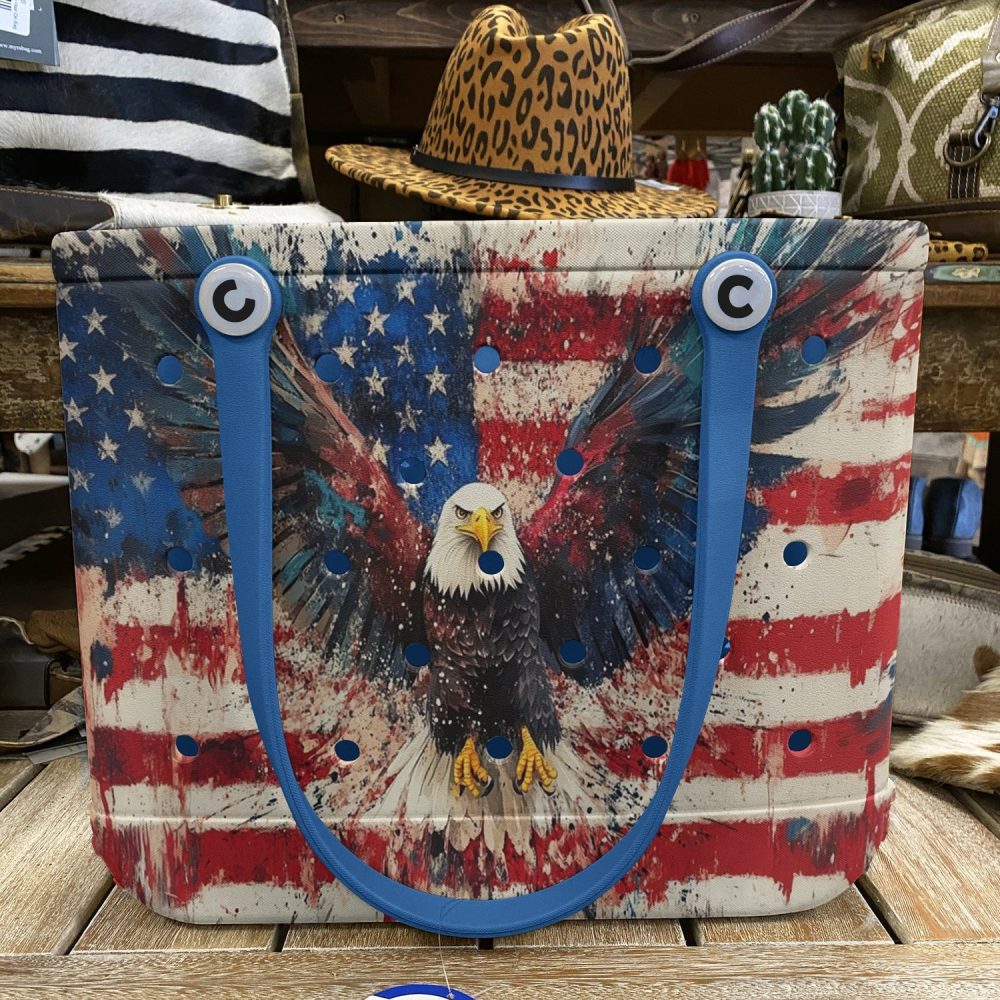 Patriotic Eagle Tote Bag – Bold American Flag Design, Perfect For Everyday Use - Image 6