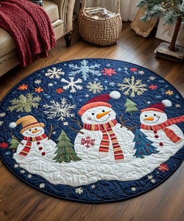 Angel Aura Quilted Round Mat