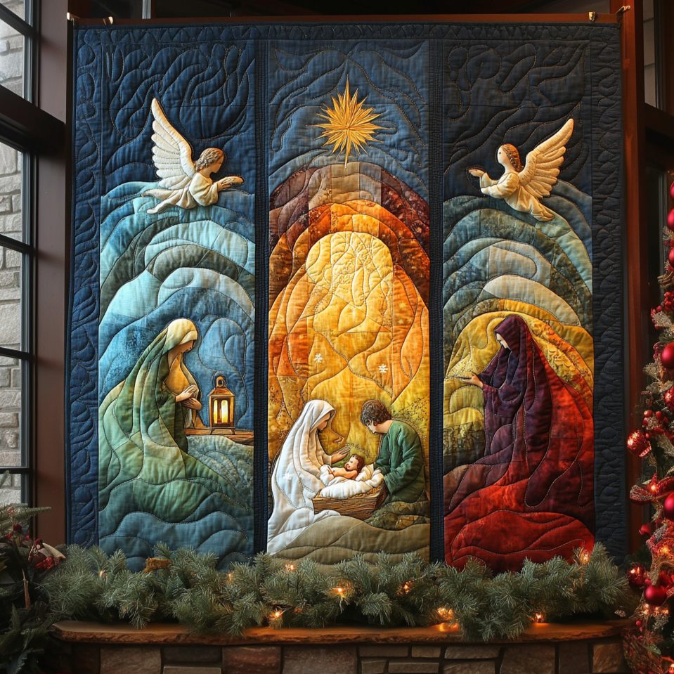 Jeremiah 11:12 Quilted Blanket