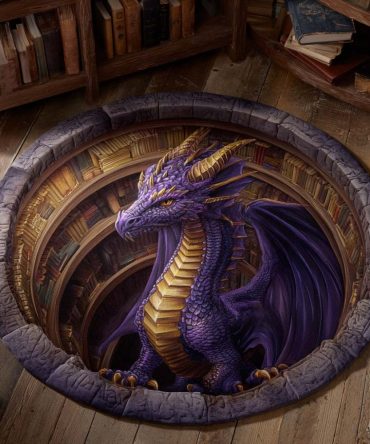 Arcane Guard Quilted Round Mat