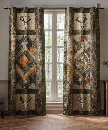 Arrow Flight Quilted Curtains