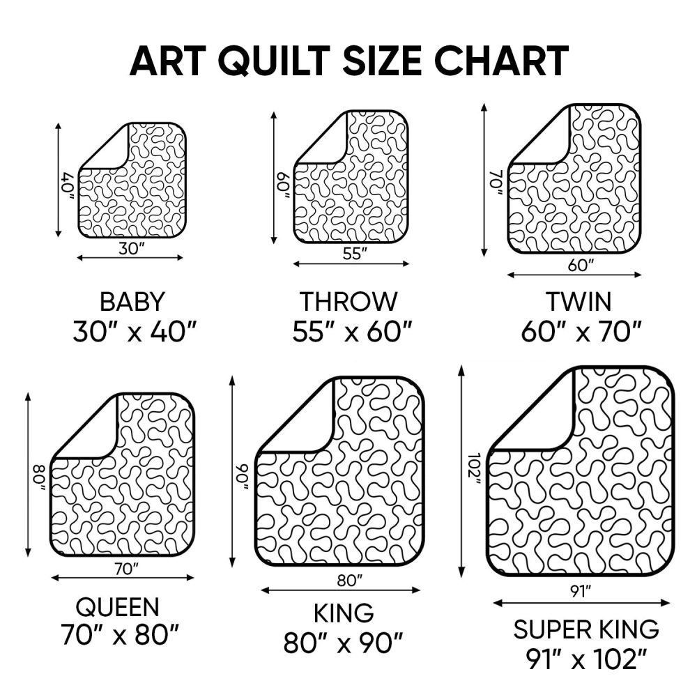 A Big Piece Of My Heart Lives In Heaven Art Quilt Hanging - Image 3