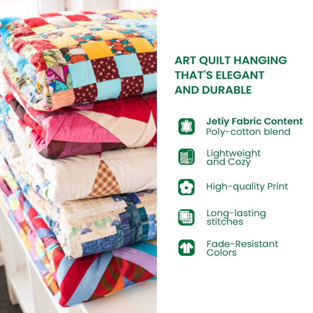 Celestial Tree Art Quilt Hanging - Image 3