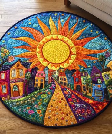 Autumn Ridge Quilted Round Mat