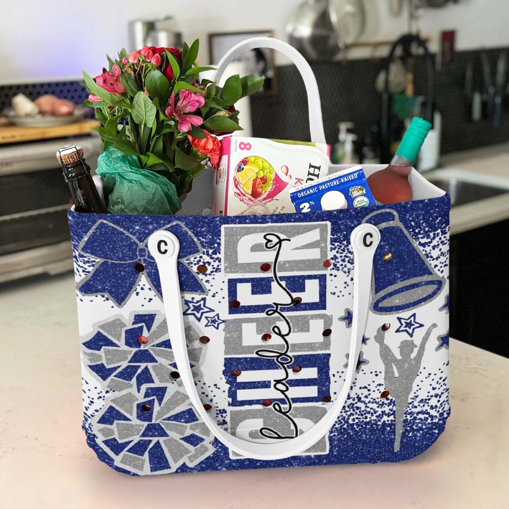 Bucket Tote Bag, Limited Edition Bogg Bag, Beach Bag Cheer Leader - Image 4