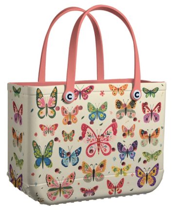 Bucket Tote Bag, Limited Edition Bogg Bag, Beach Bag Wings Of Wonder