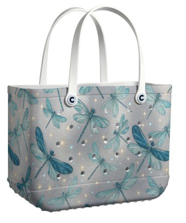 Stylish Dragonfly Tote Bag – Durable, Waterproof & Eco-Friendly Design For Everyday Use
