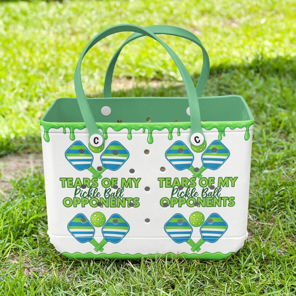 Pickleball Tote Bag - 'Tears Of My Opponents' Design , Fun & Stylish Carry-All - Image 2