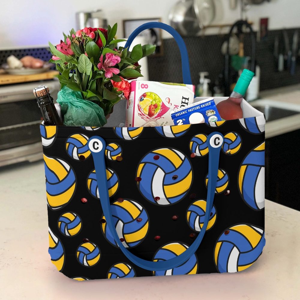 Stylish Volleyball Tote Bag - Durable, Spacious & Trendy Design For Sports Enthusiasts - Image 3