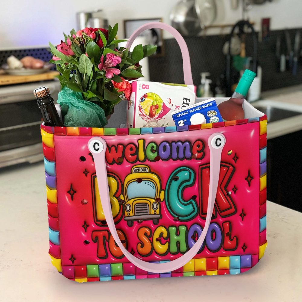 Colorful Back-To-School Tote Bag – Fun And Spacious Kids' School Essential - Image 2