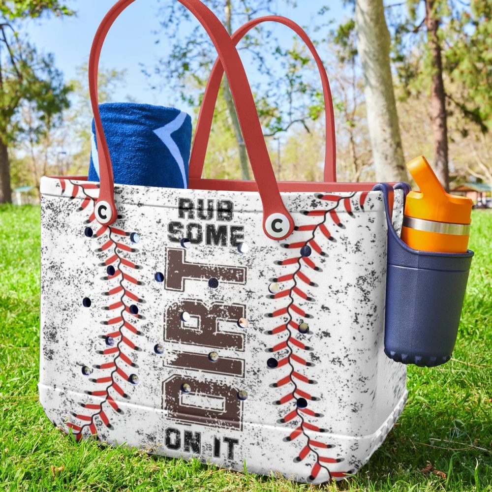Stylish Baseball Tote Bag - Durable, Sporty Design - Perfect For Fans & Players - Image 6