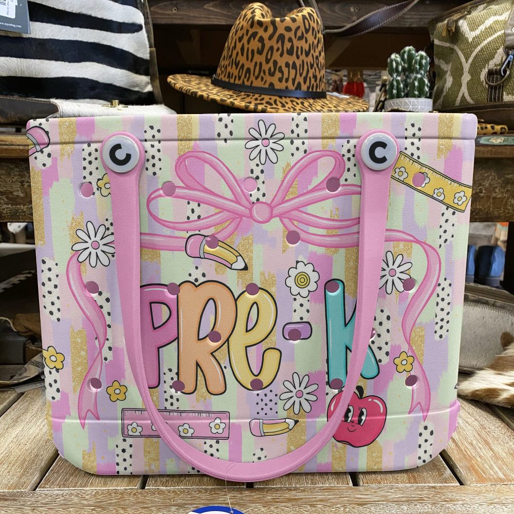 Colorful Pre-K Kids Tote Bag – Durable, Fun Design For School & Play - Image 6