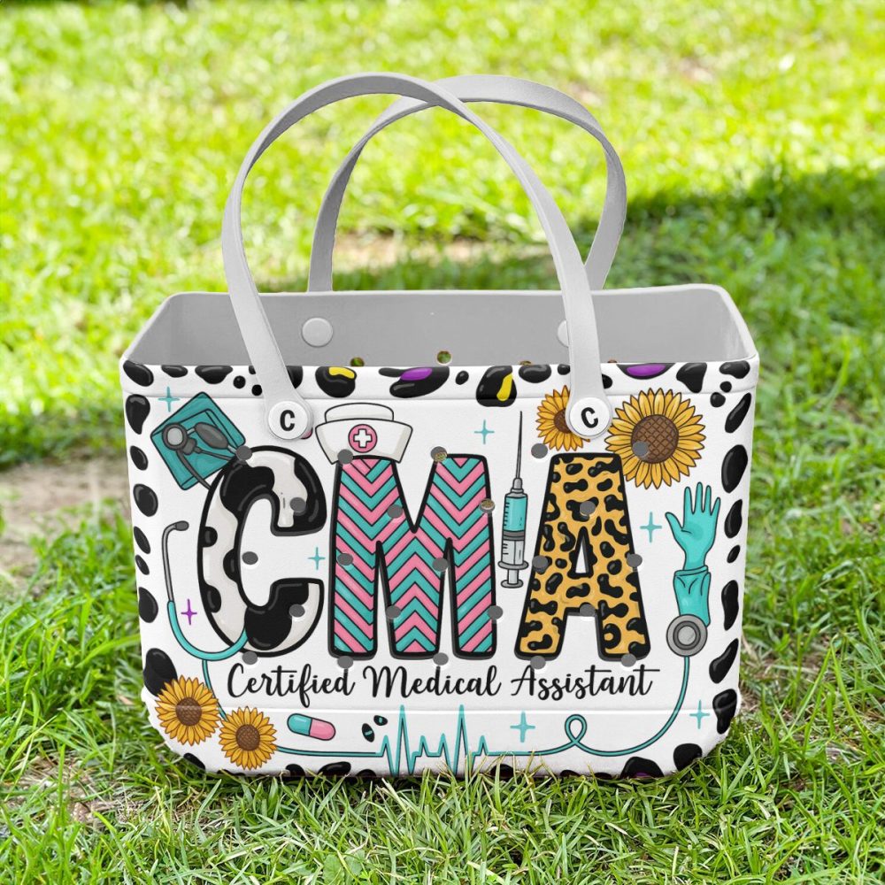 Stylish Certified Medical Assistant Tote Bag – Perfect Gift For Cmas - Image 4