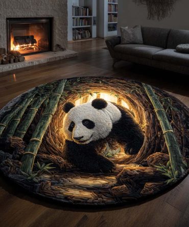 Bamboo Spirit Quilted Round Mat