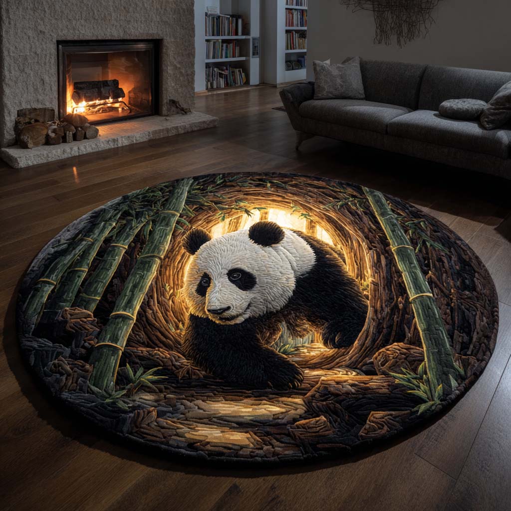 Bamboo Spirit Quilted Round Mat