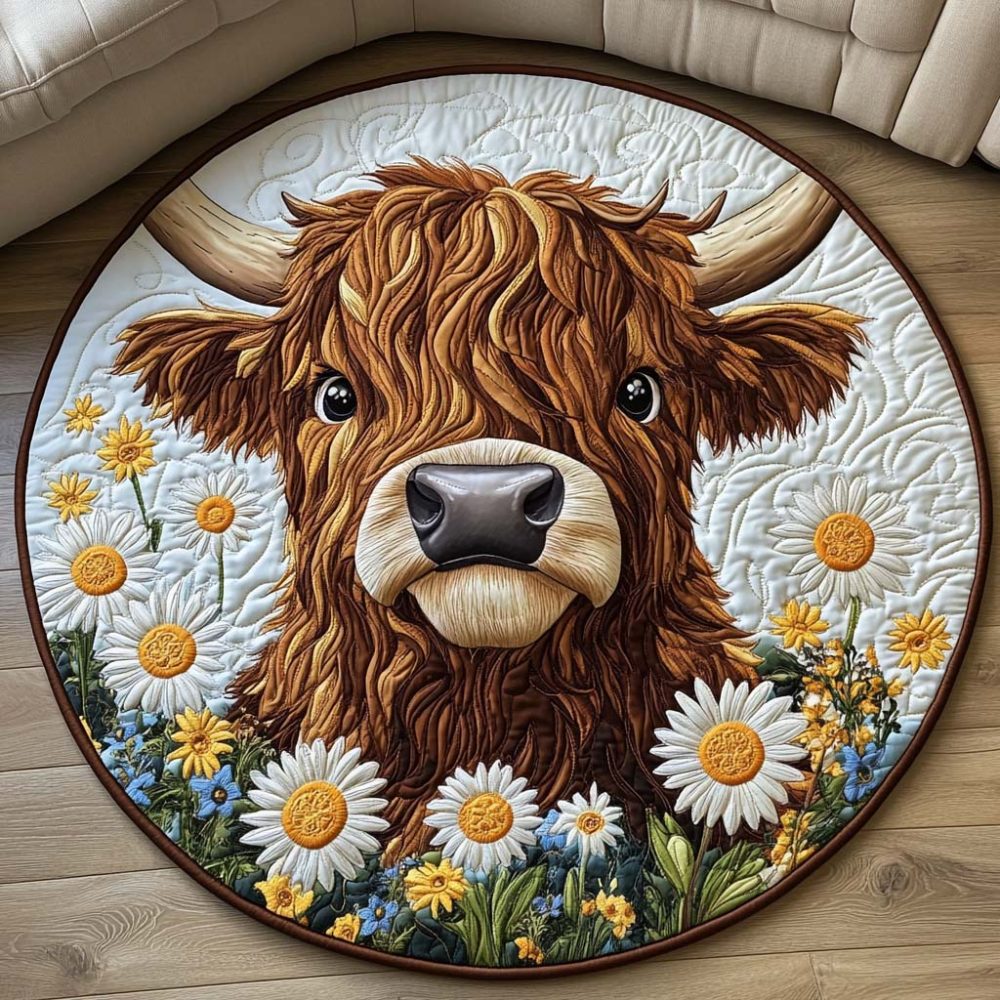 Barrel Buddies Quilted Round Mat