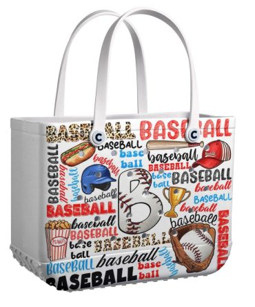 Stylish Baseball-Themed Tote Bag - Durable, Spacious & Perfect For Sports Lovers