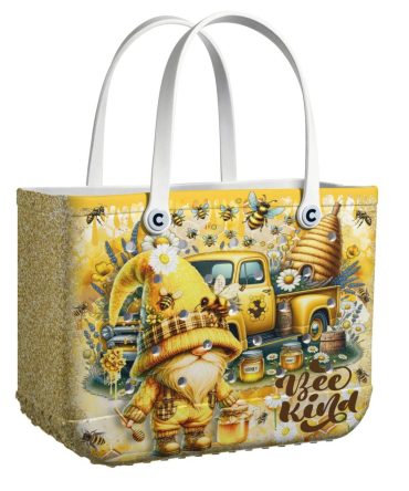 Bucket Tote Bag, Limited Edition Bogg Bag, Beach Bag Bee Kind