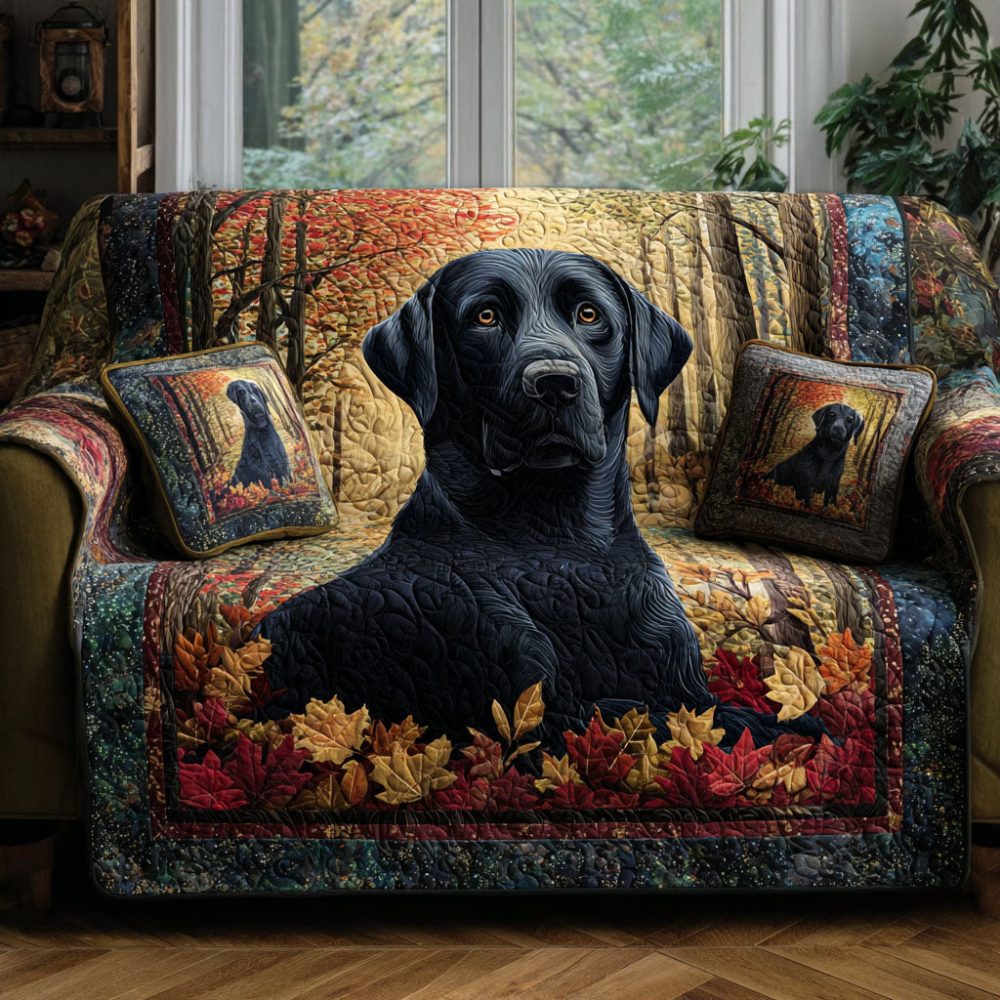 Best Friend Forever Quilted Sofa Cover