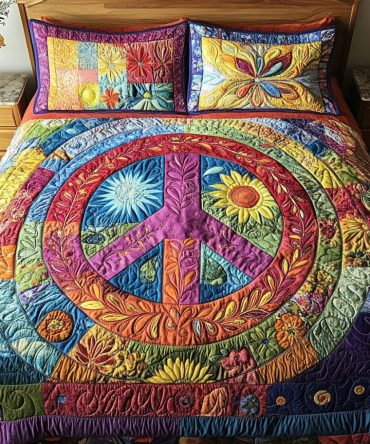 Bohemian Dream 3-Piece Quilted Bedding Set