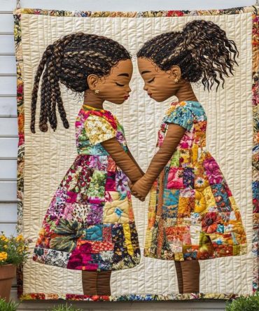 Braided Souls Quilted Blanket