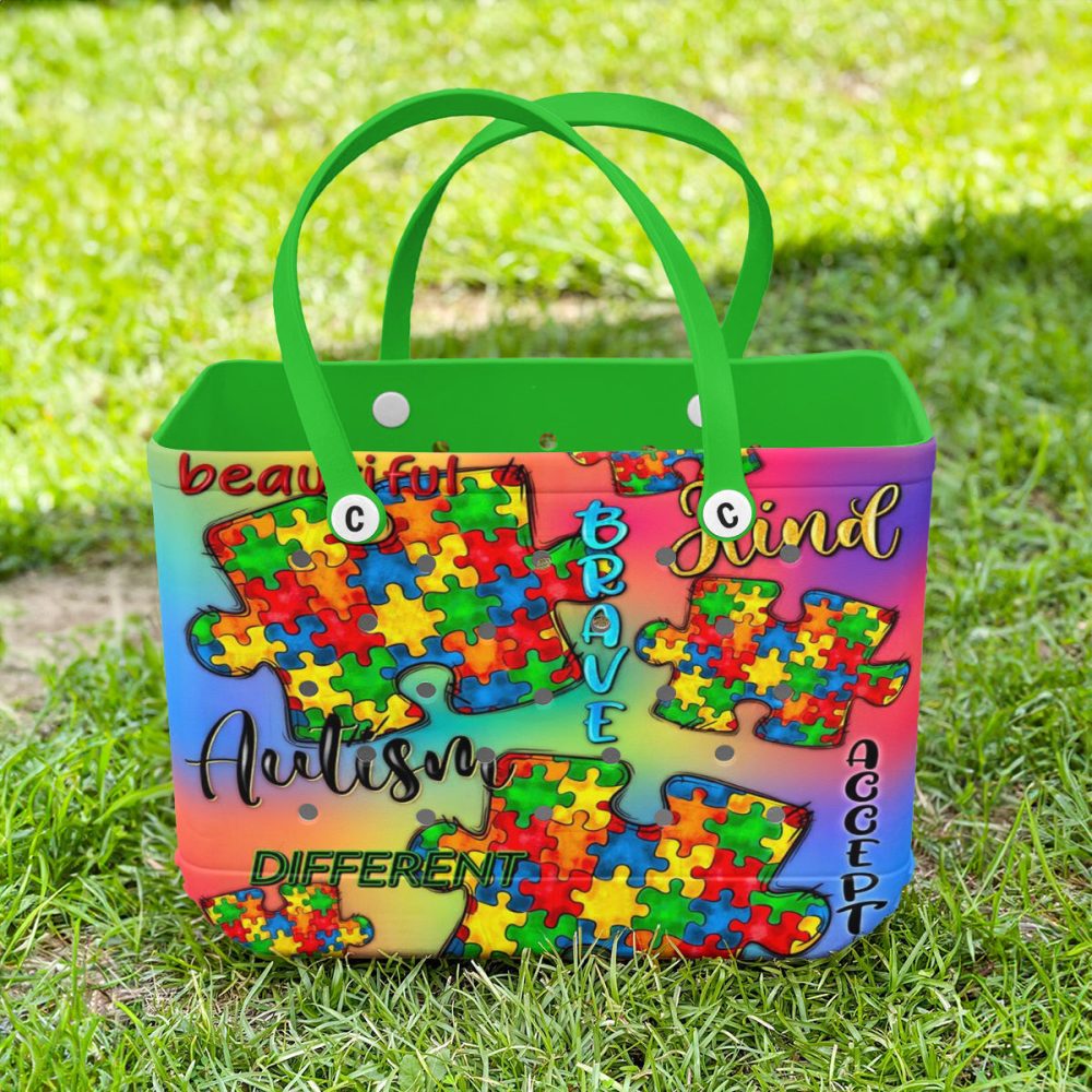 Bucket Tote Bag, Limited Edition Bogg Bag, Beach Bag Brave Souls - Image 2