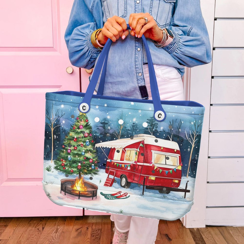 Bucket Tote Bag, Limited Edition Bogg Bag, Beach Bag Camping Winter - Image 6