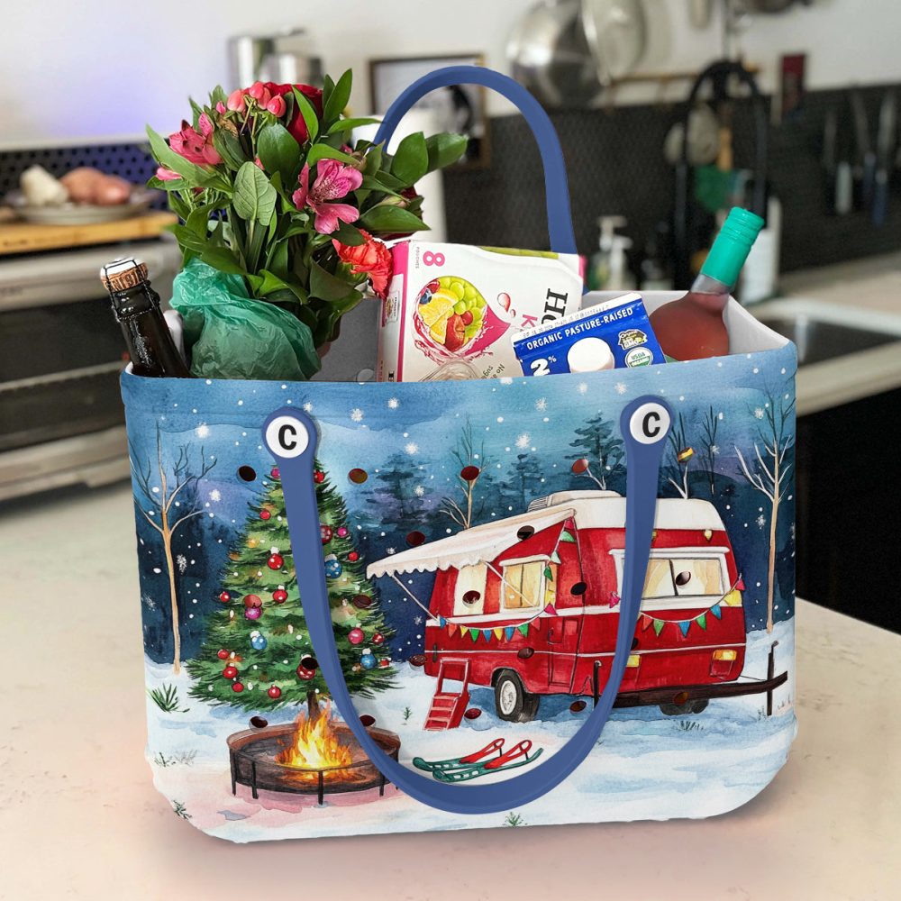 Bucket Tote Bag, Limited Edition Bogg Bag, Beach Bag Camping Winter - Image 4