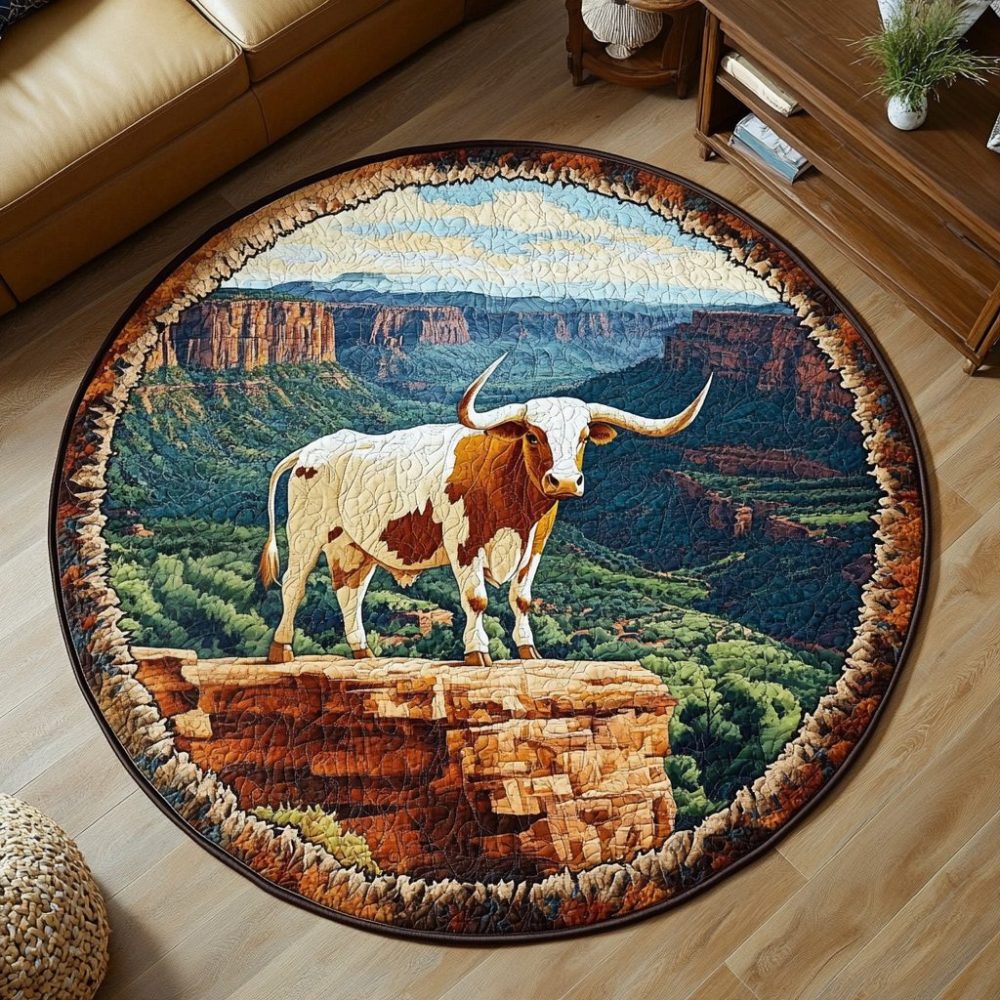 Canyon Guard Quilted Round Mat