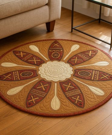 Cascade Glide Quilted Round Mat