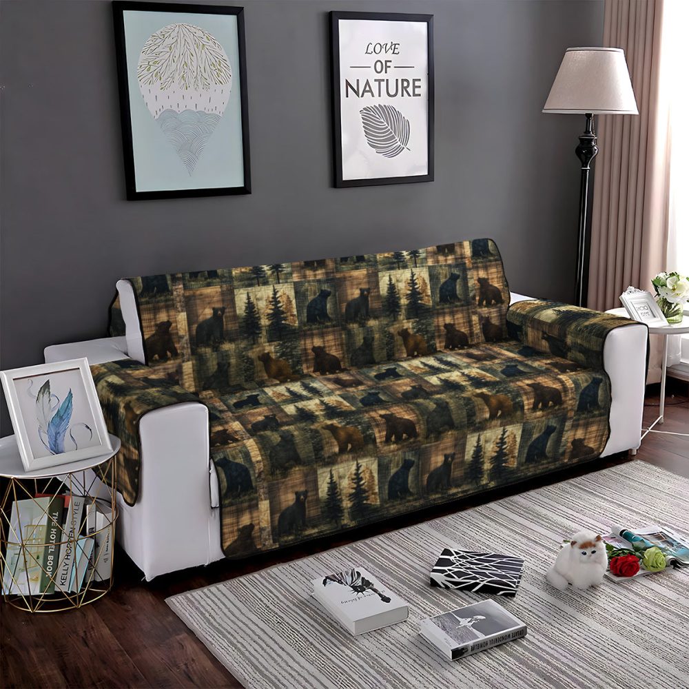 Cedar Trails Quilted Sofa Cover - Image 3