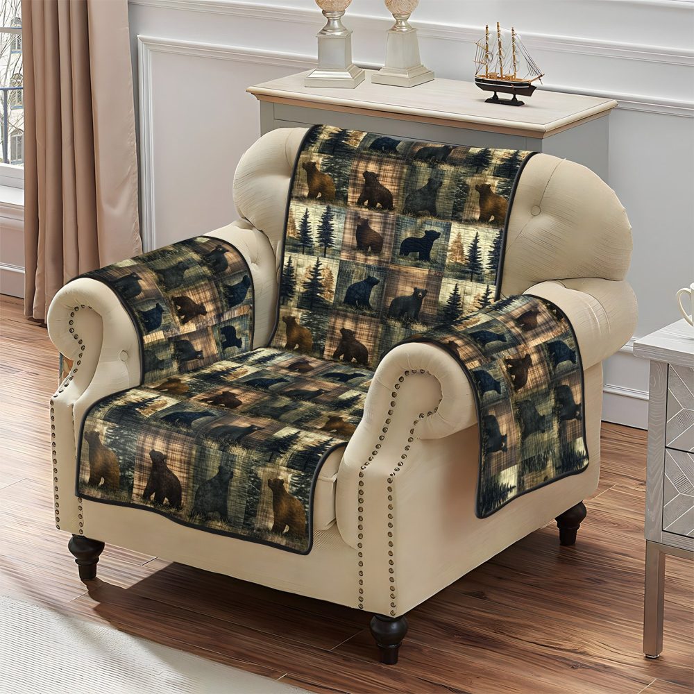 Cedar Trails Quilted Sofa Cover - Image 5