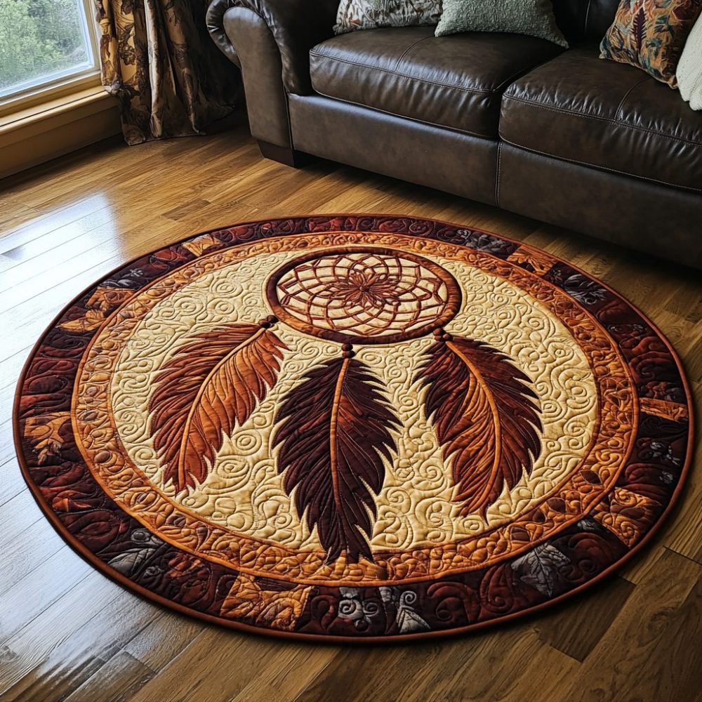 Celestial Dreams Quilted Round Mat