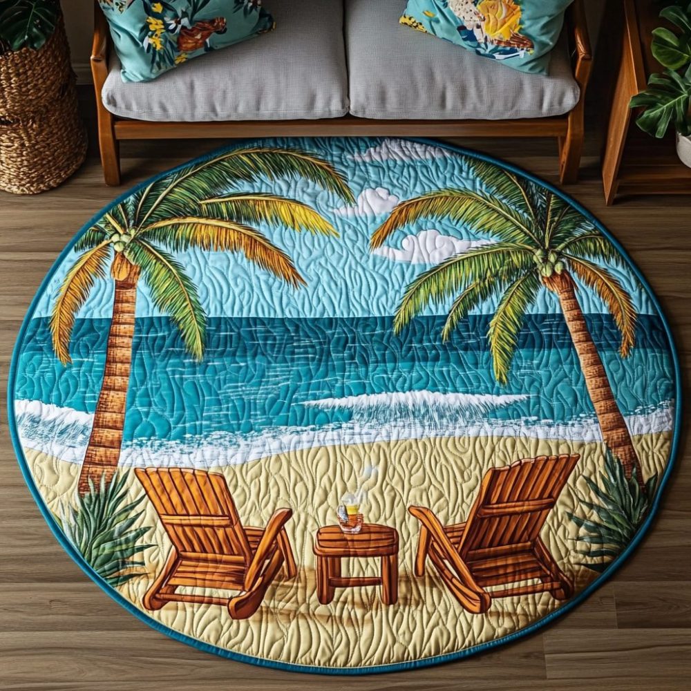 Chill Cove Quilted Round Mat