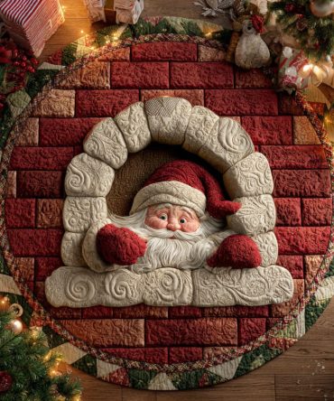 Chimney Dream Quilted Round Mat