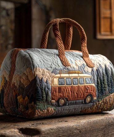 Classic Motion Quilted Duffle Bag