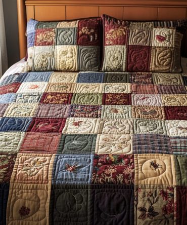 Classic Patchwork 3-Piece Quilted Bedding Set