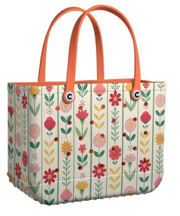 Vibrant Floral Tote Bag – Durable, Eco-Friendly & Stylish For Everyday Use
