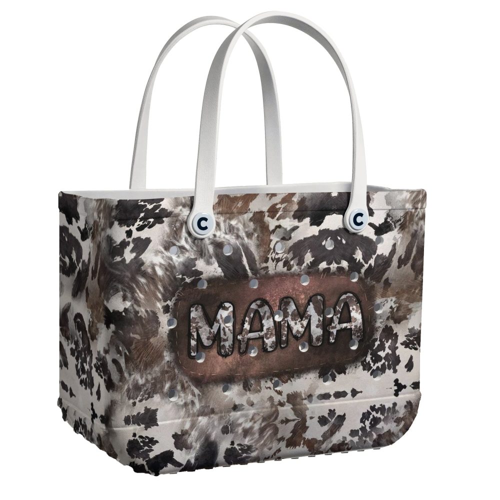 Stylish 'Mama' Tote Bag - Trendy Camouflage Design, Durable & Spacious For Everyday Use