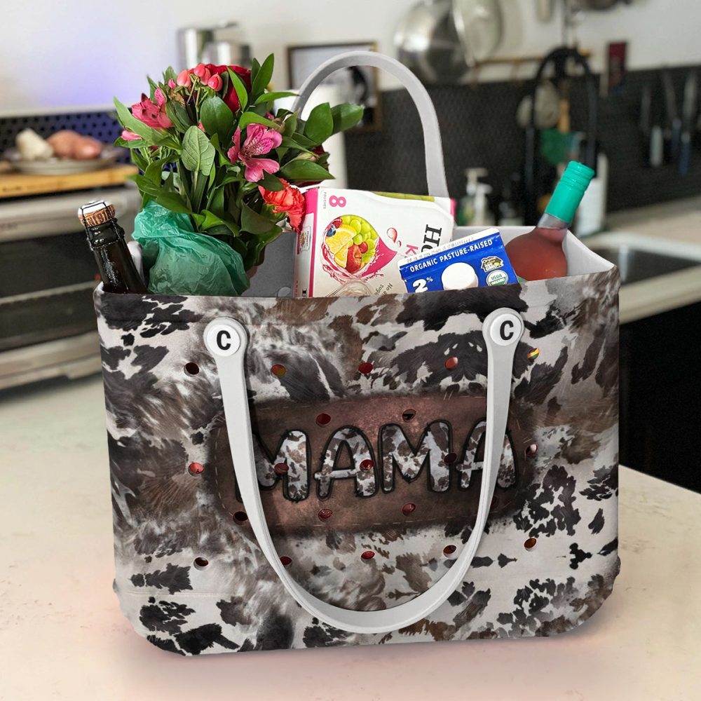 Stylish 'Mama' Tote Bag - Trendy Camouflage Design, Durable & Spacious For Everyday Use - Image 4