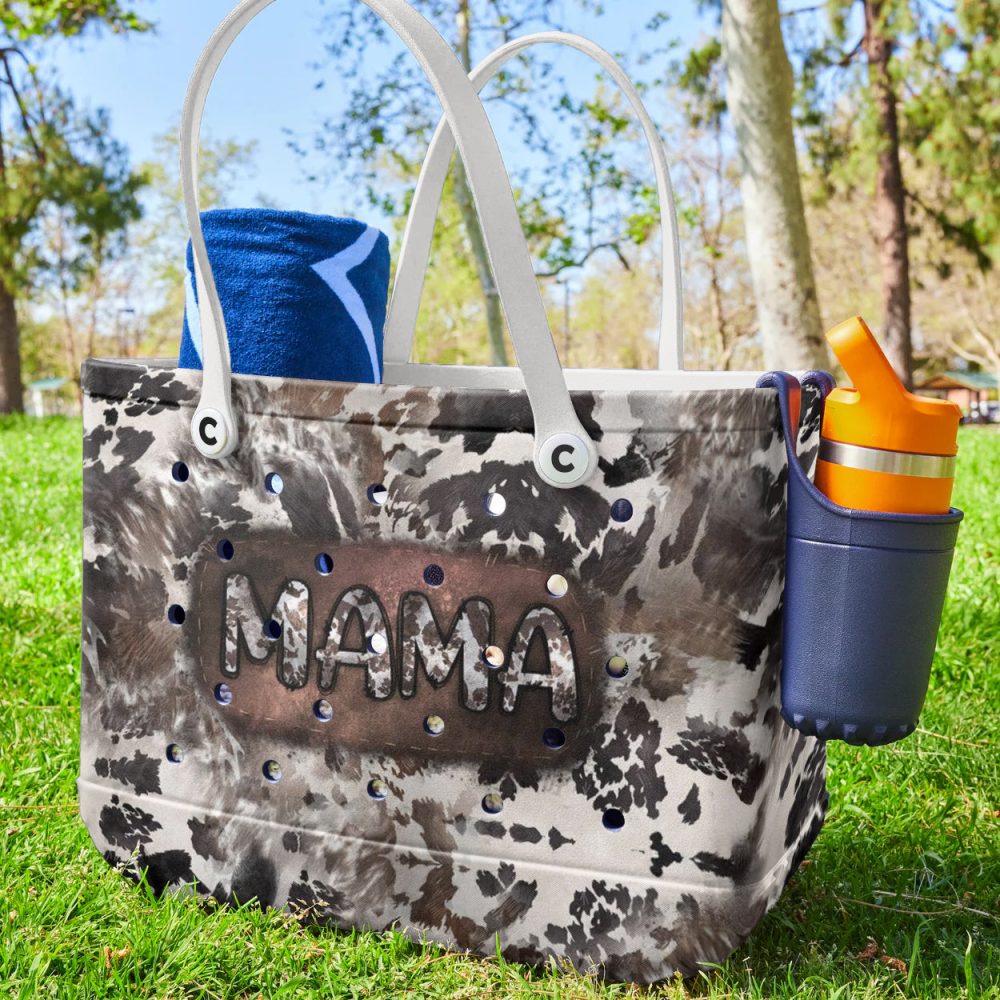 Stylish 'Mama' Tote Bag - Trendy Camouflage Design, Durable & Spacious For Everyday Use - Image 3