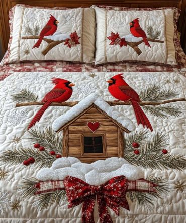 Cozy Cabin 3-Piece Quilted Bedding Set