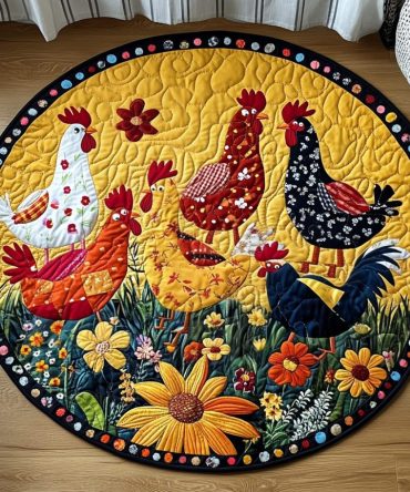Cozy Coop Quilted Round Mat